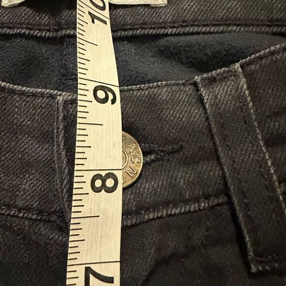 Acne studios ace cash black raw hem jeans 28 - Picture 9 of 10